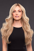 Load image into Gallery viewer, KIM Human Hair Wig by JON RENAU in 12FS8 | Medium Natural Gold Blonde, Light Gold Blonde, Pale Natural Blonde Blend, Shaded with Dark Brown, Long Remi Human Hair wig, High quality