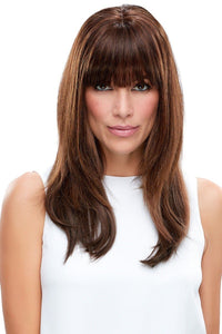 easiFringe  Remy Human Hair - Front  Clip In Bangs ( Mono Top)