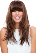 Load image into Gallery viewer, easiFringe  Remy Human Hair - Front  Clip In Bangs ( Mono Top)