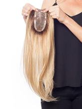 Load image into Gallery viewer, easiPart HD 18&quot; Synthetic Hair Topper (Mono Top)